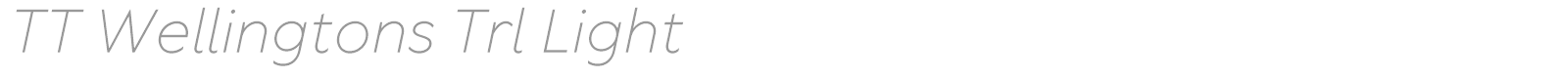 TT Wellingtons font preview
